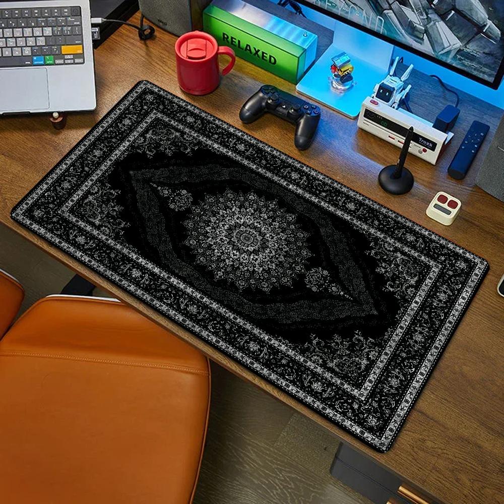 Retro Pc Gaming - Karpet Persia Hitam Baru Alas Mouse