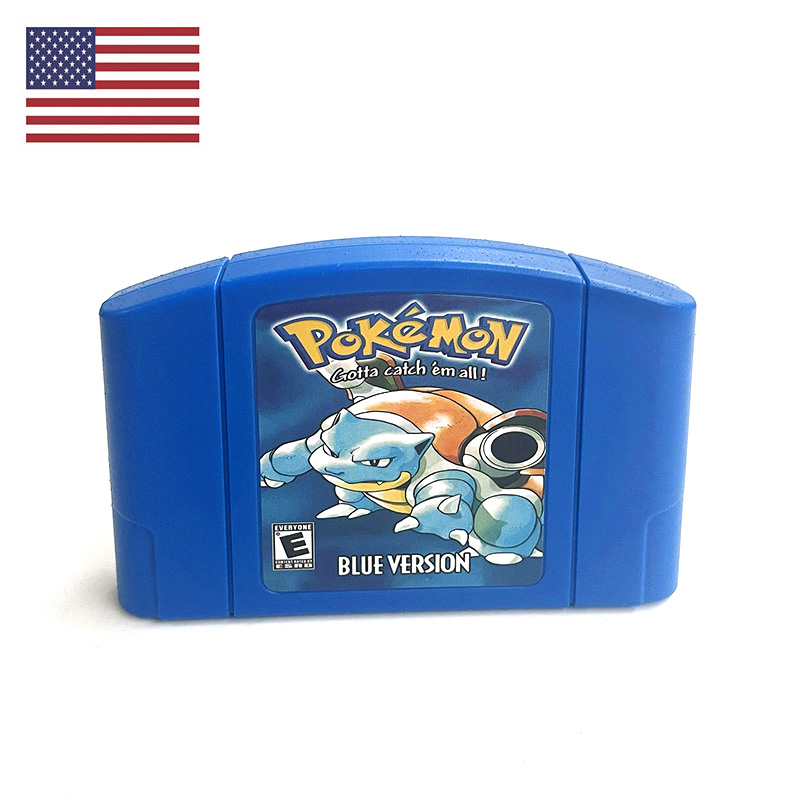 Retro Gaming Expo - Konsol Game Retro N64 Pokemon Blue
