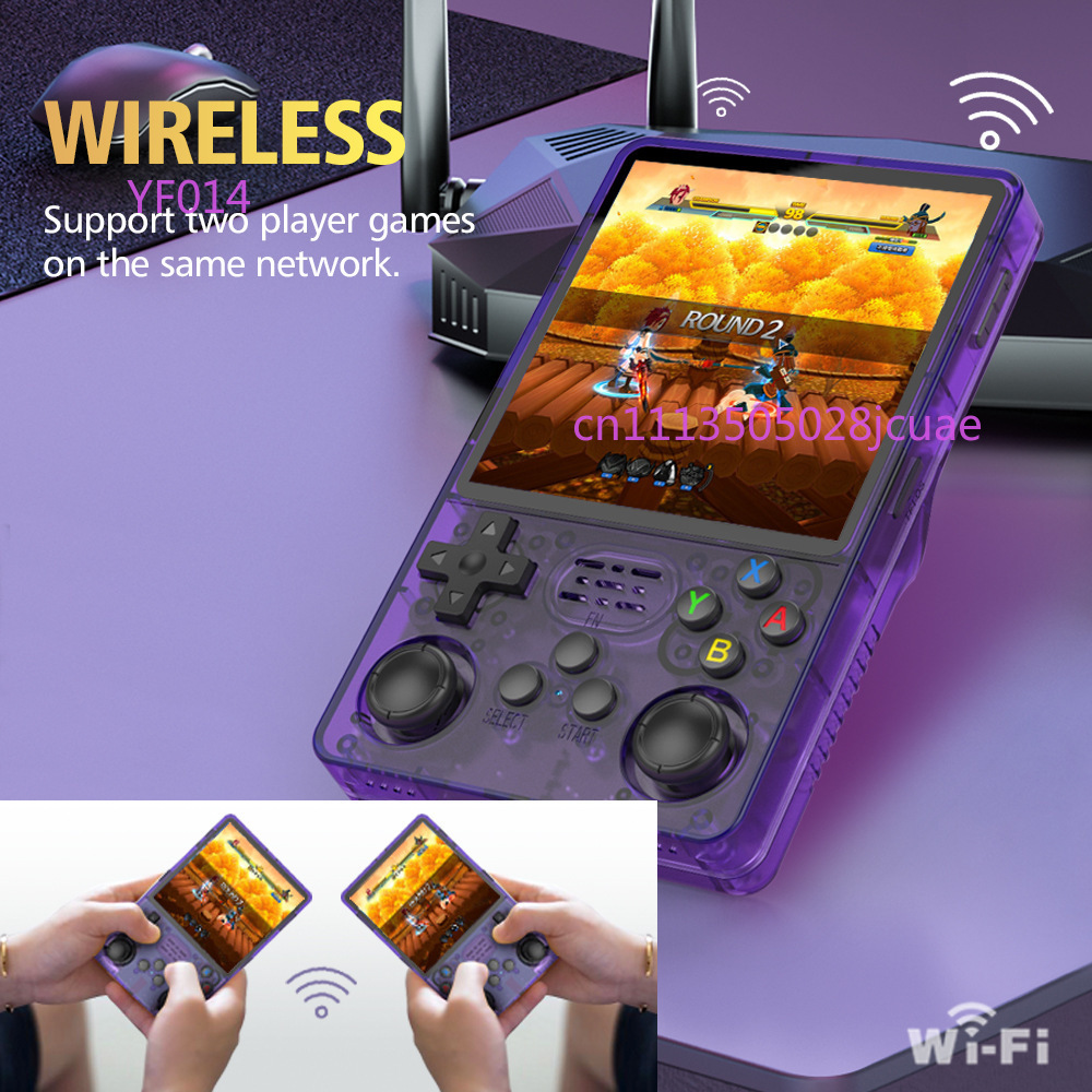 Console Retro Gaming Portable - Konsol Game Genggam Open Source R36Plus