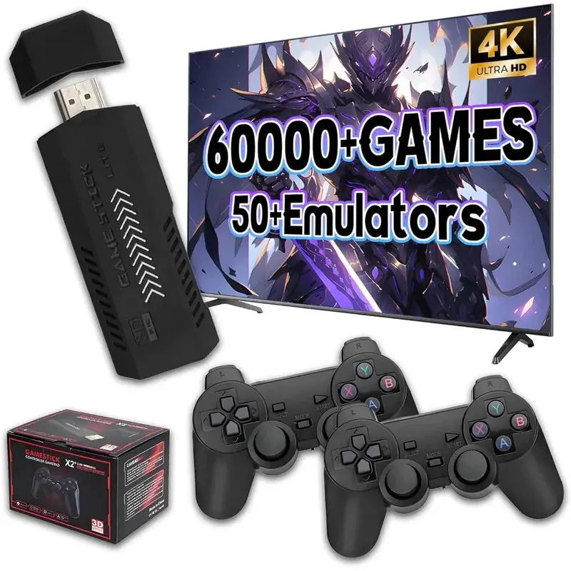 Retro Gaming Stick - Konsol Game Retro X2 PLUS 64G