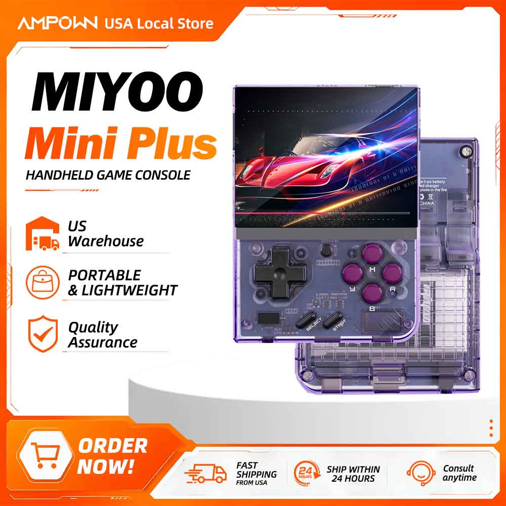 Retro Gaming Emulator Console - Konsol Game Genggam Retro Miyoo Mini+