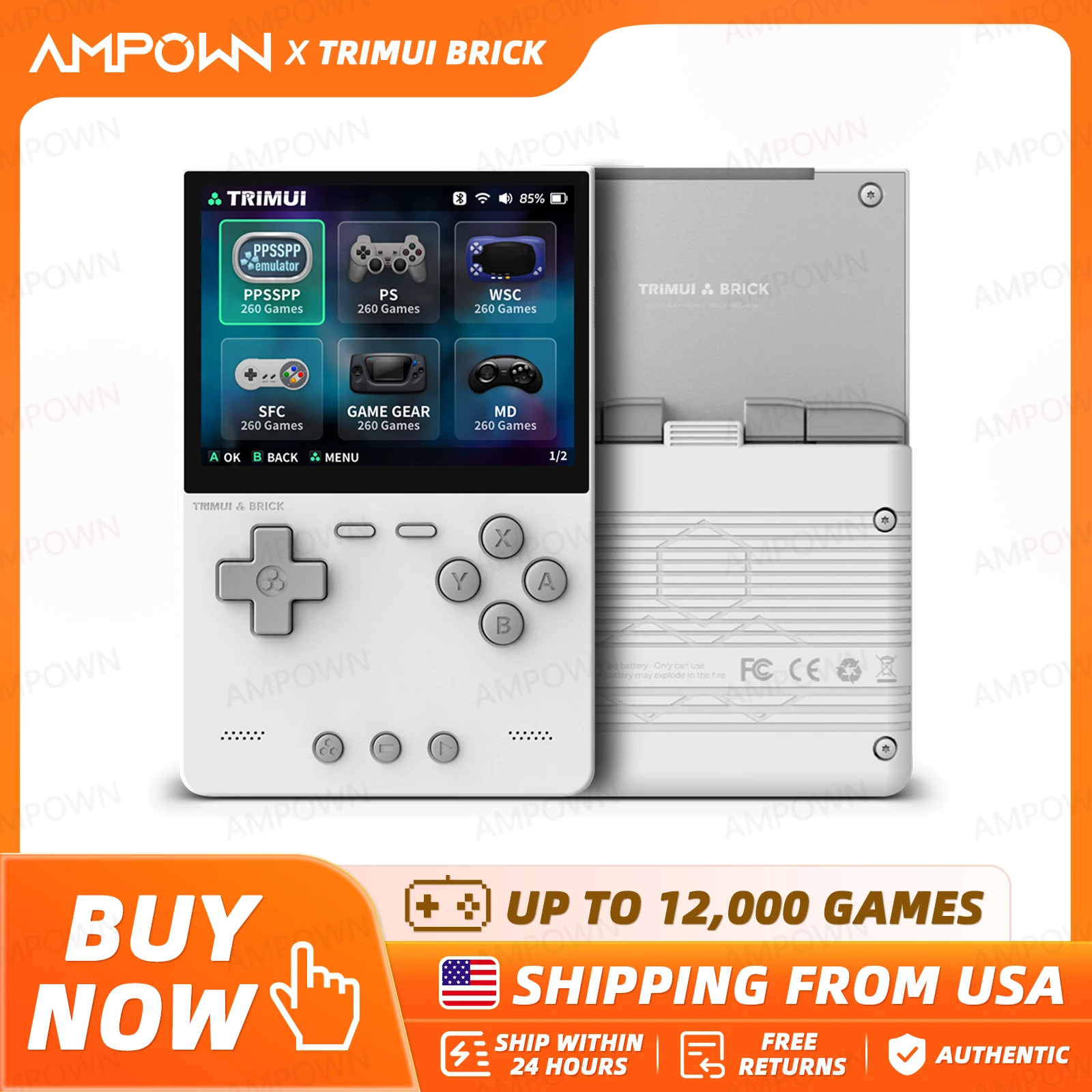 Retro Gaming Linux - Konsol Game Genggam TRIMUI BRICK 3.2