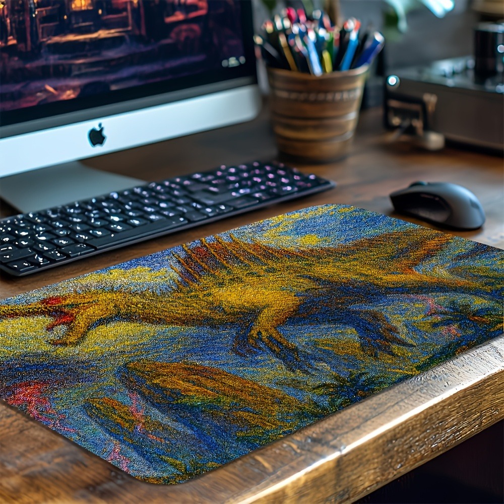 Retro Pc Gaming - Alas Mouse Gaming Retro Spinosaurus Anti-Selip,