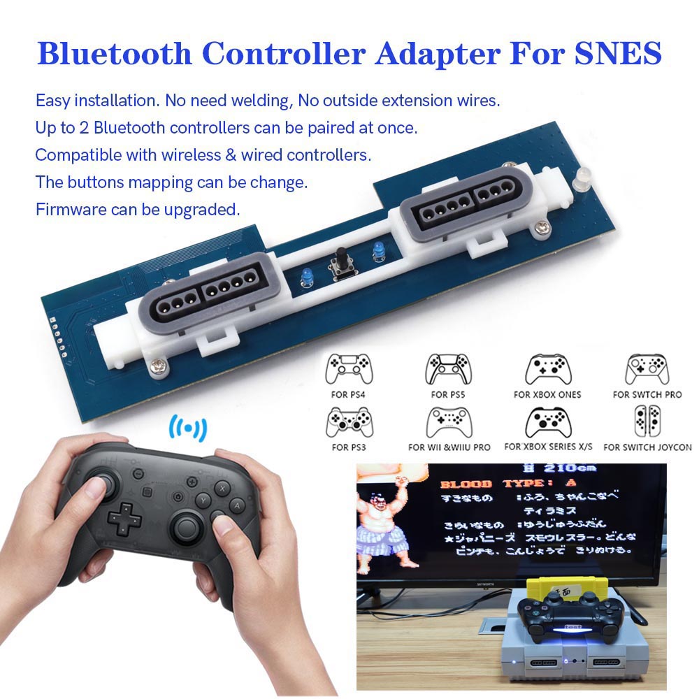 Retro Gaming Xbox One - Penerima Retro untuk Adaptor Internal PCB
