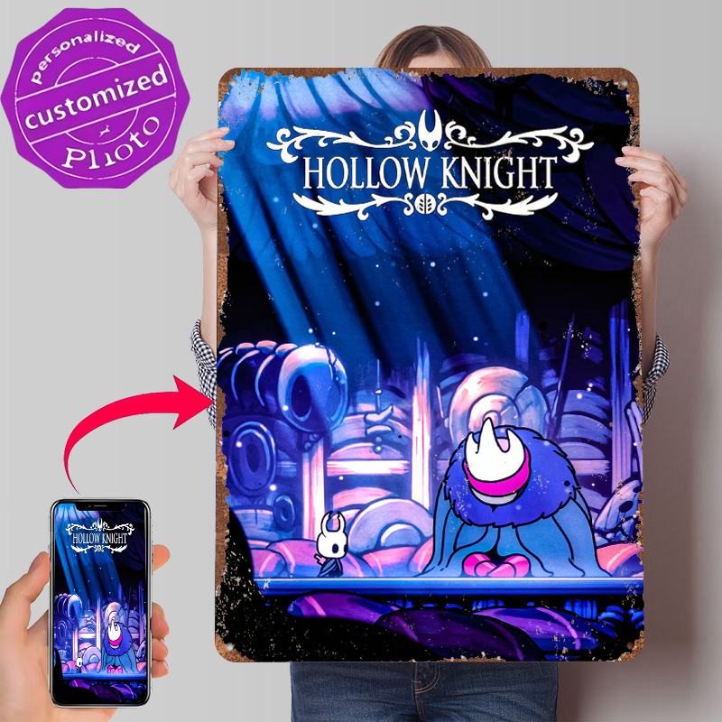 Poster Cetak Seni Game Hollow  - Retro Knight Gaming ulasan dan harga