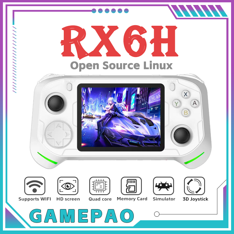 Konsol Video Game Genggam Retr - Retro Gaming Linux ulasan dan harga