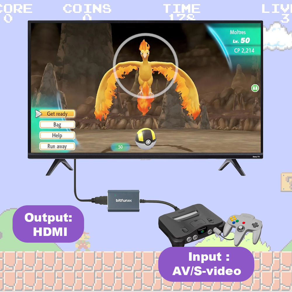 Bitfunx 720P Svideo / AV Ke Ad - Retro Gaming Expo ulasan dan harga