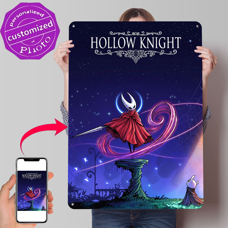 Poster Tinplate Game Hollow Kn - Retro Knight Gaming ulasan dan harga
