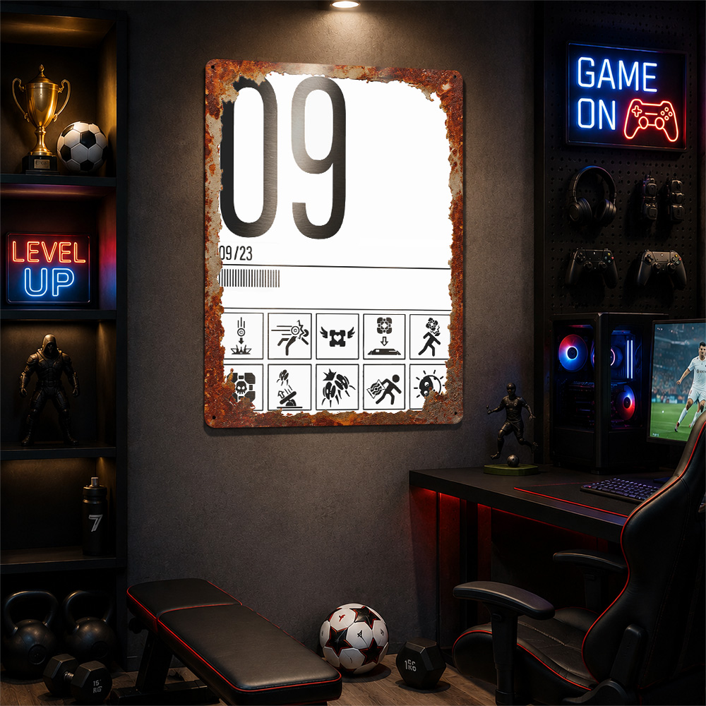 Poster Panduan Prestasi Portal - Retro Gaming Guide ulasan dan harga