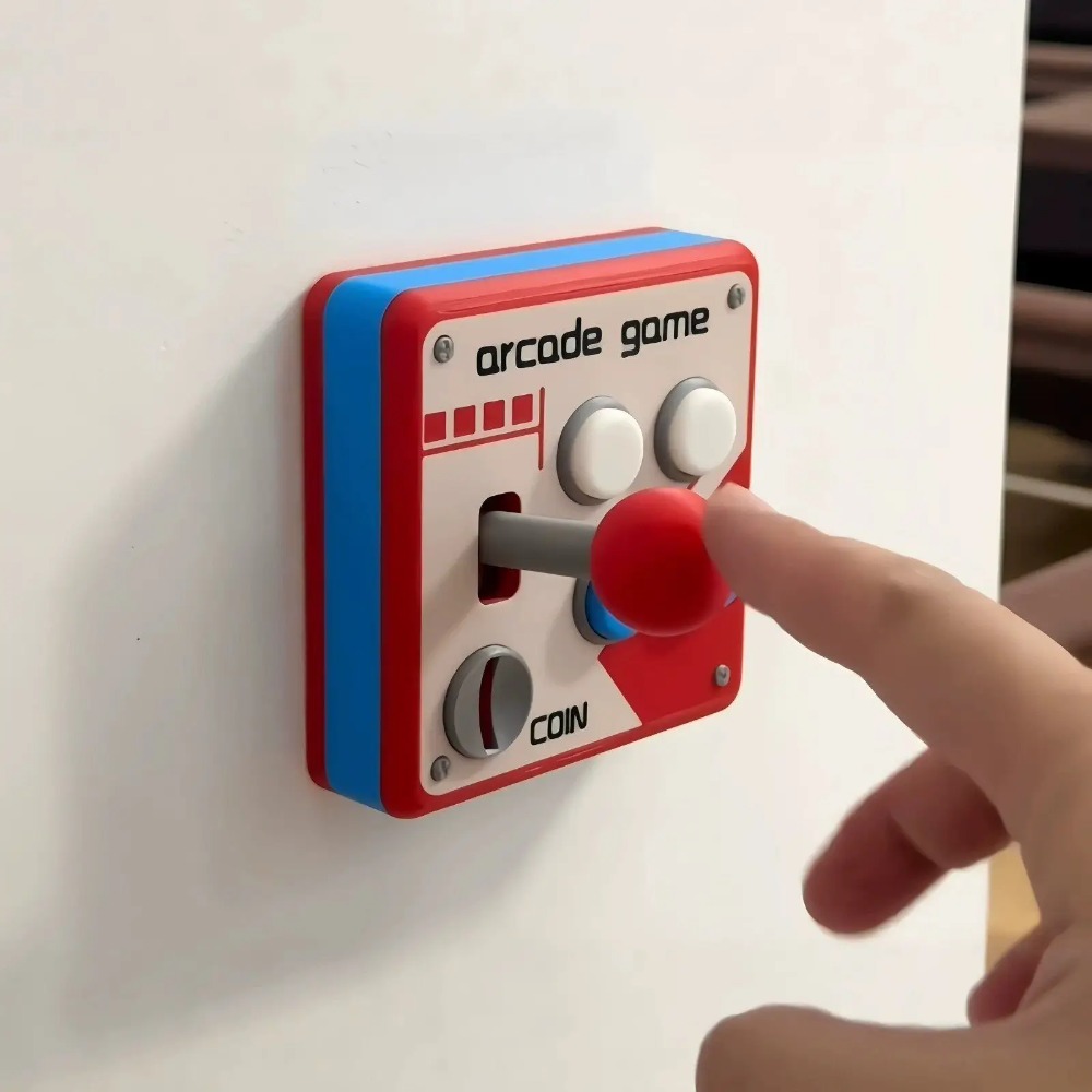 Penutup Pelat Sakelar Joystick - Retro Gaming Games ulasan dan harga