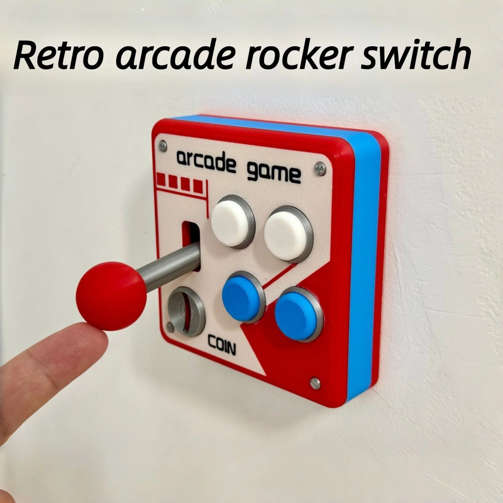 Penutup Pelat Sakelar Joystick - Retro Gaming Games ulasan dan harga
