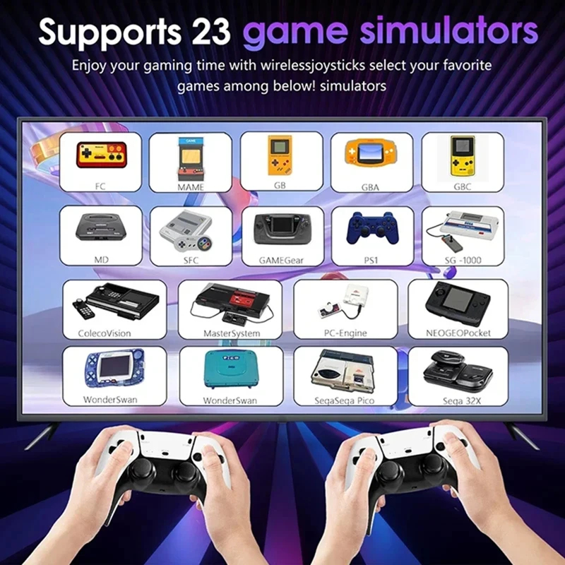 M15 4K TV Game Stick 64GB deng - Retro Gaming Stick ulasan dan harga