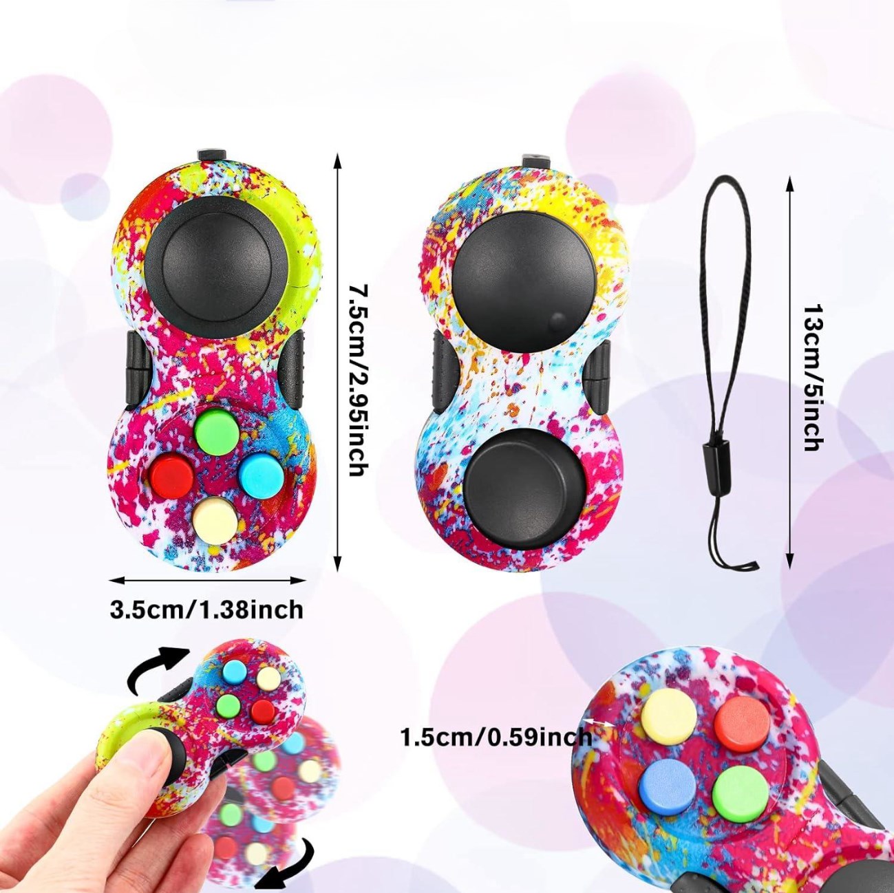 Fidget Pad Retro klasik kontro - Console Retro Gaming Portable ulasan dan harga