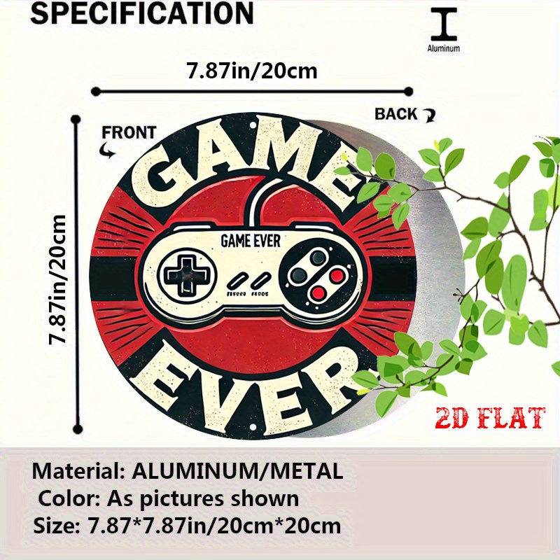 Papan Aluminium Bulat Retro Ga - Retro Gaming Games ulasan dan harga