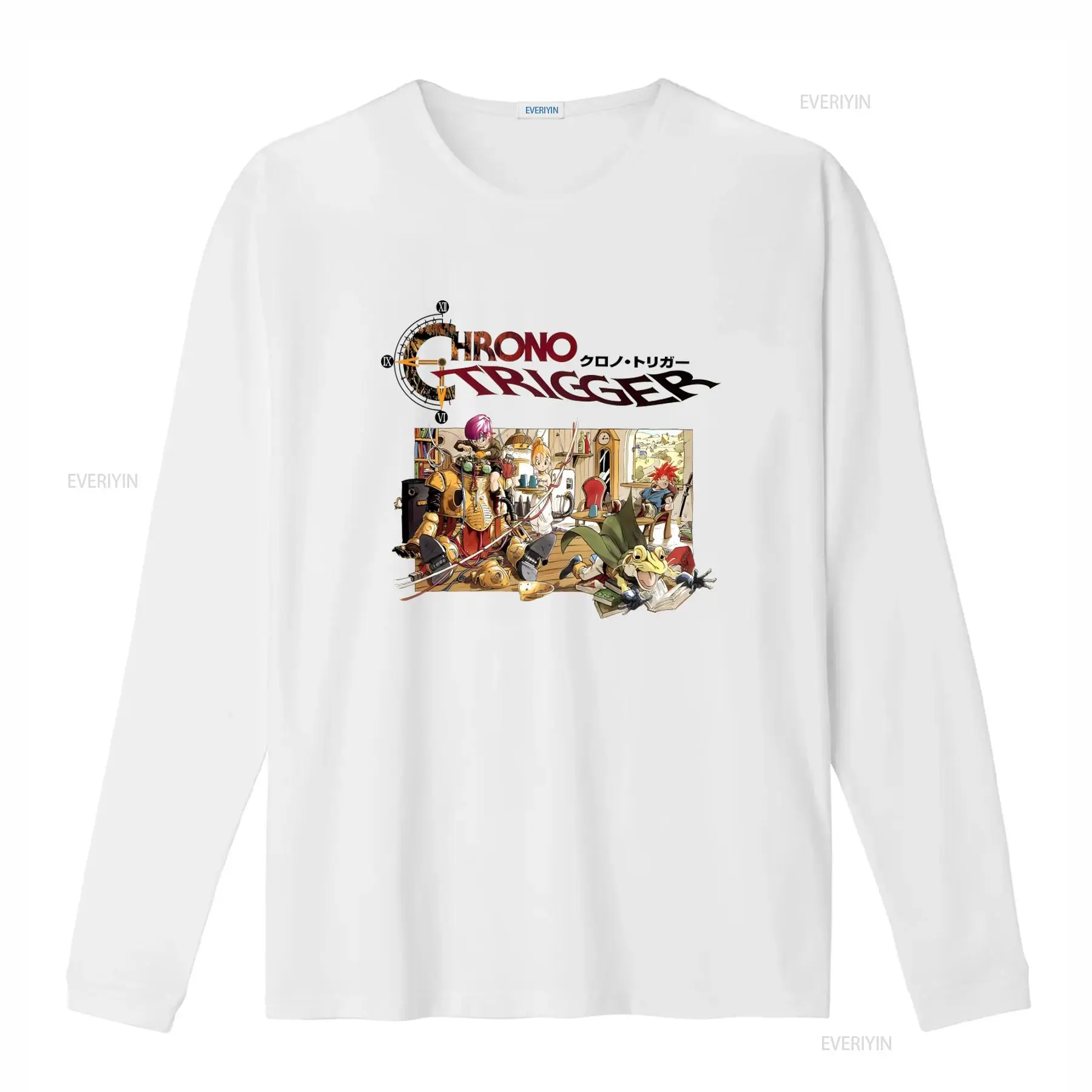 Kaos Logo Video Game Chrono Tr - Retro Gaming Games ulasan dan harga