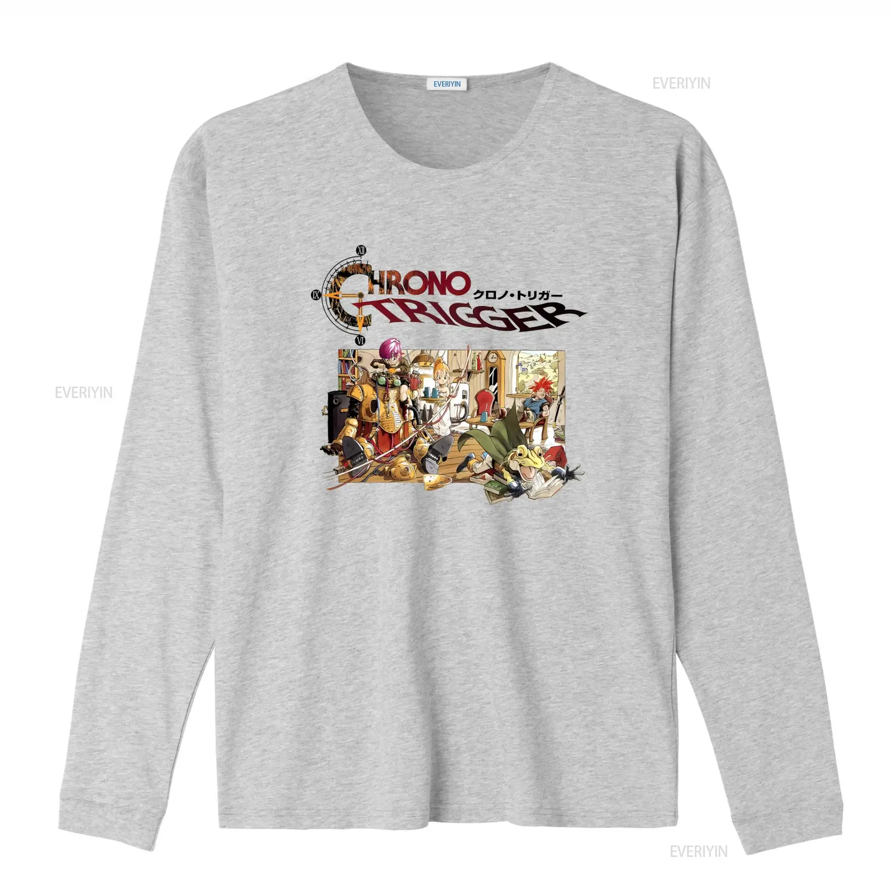 Kaos Logo Video Game Chrono Tr - Retro Gaming Games ulasan dan harga