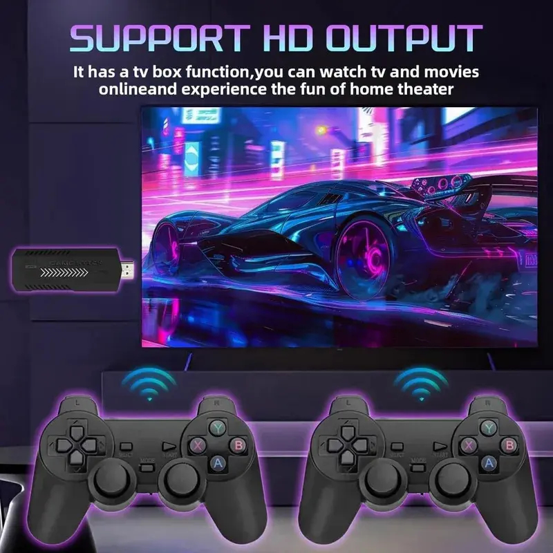 Konsol Game Retro X2 PLUS 64G  - Retro Gaming Stick ulasan dan harga