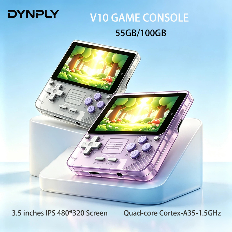 POWKIDDY V10 Layar Penuh HD Oc - Retro Gaming Linux ulasan dan harga