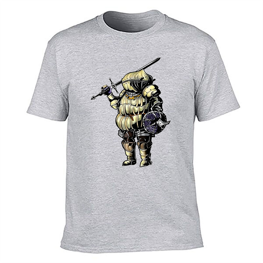 Kaos Katun Lengan Pendek Pria  - Retro Knight Gaming ulasan dan harga