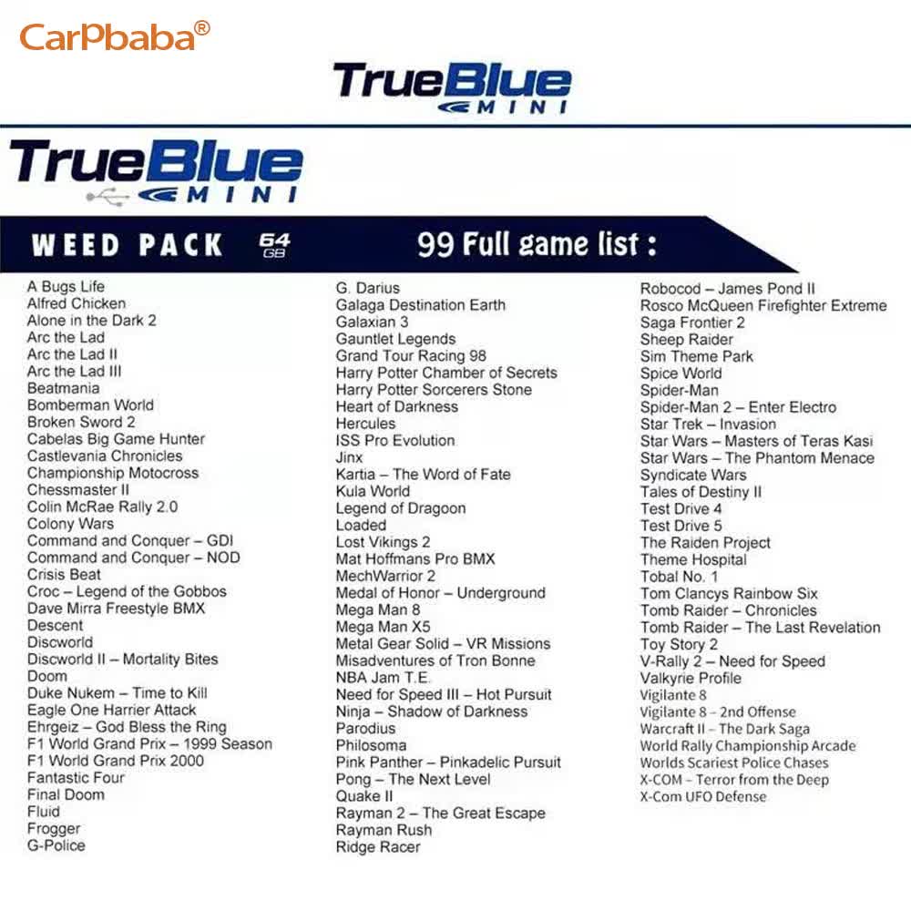 W3 Untuk True Blue Mini CRACK  - Retro Gaming Stick ulasan dan harga