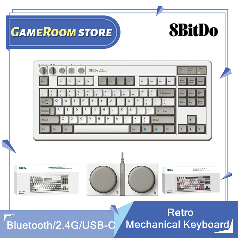 Keyboard Mekanikal Retro 8Bitd - Retro Pc Gaming ulasan dan harga