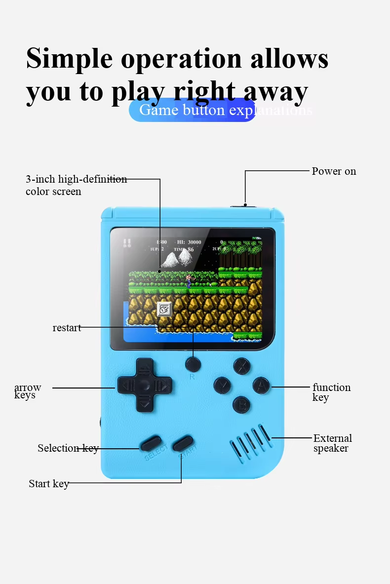 Konsol Video Game Mini Retro P - Retro Gaming Qss ulasan dan harga