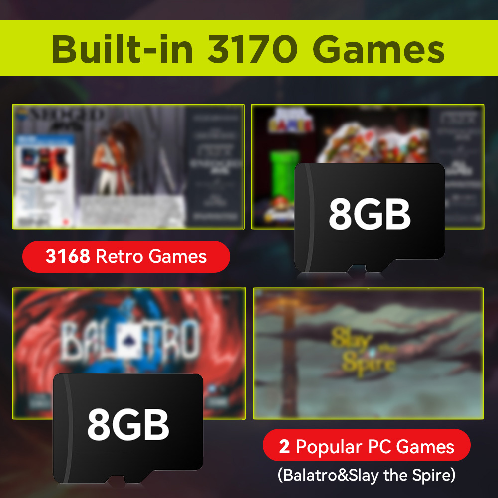 Kartu TF Game 8GB dengan 3170  - Retro Gaming Emulator Console ulasan dan harga