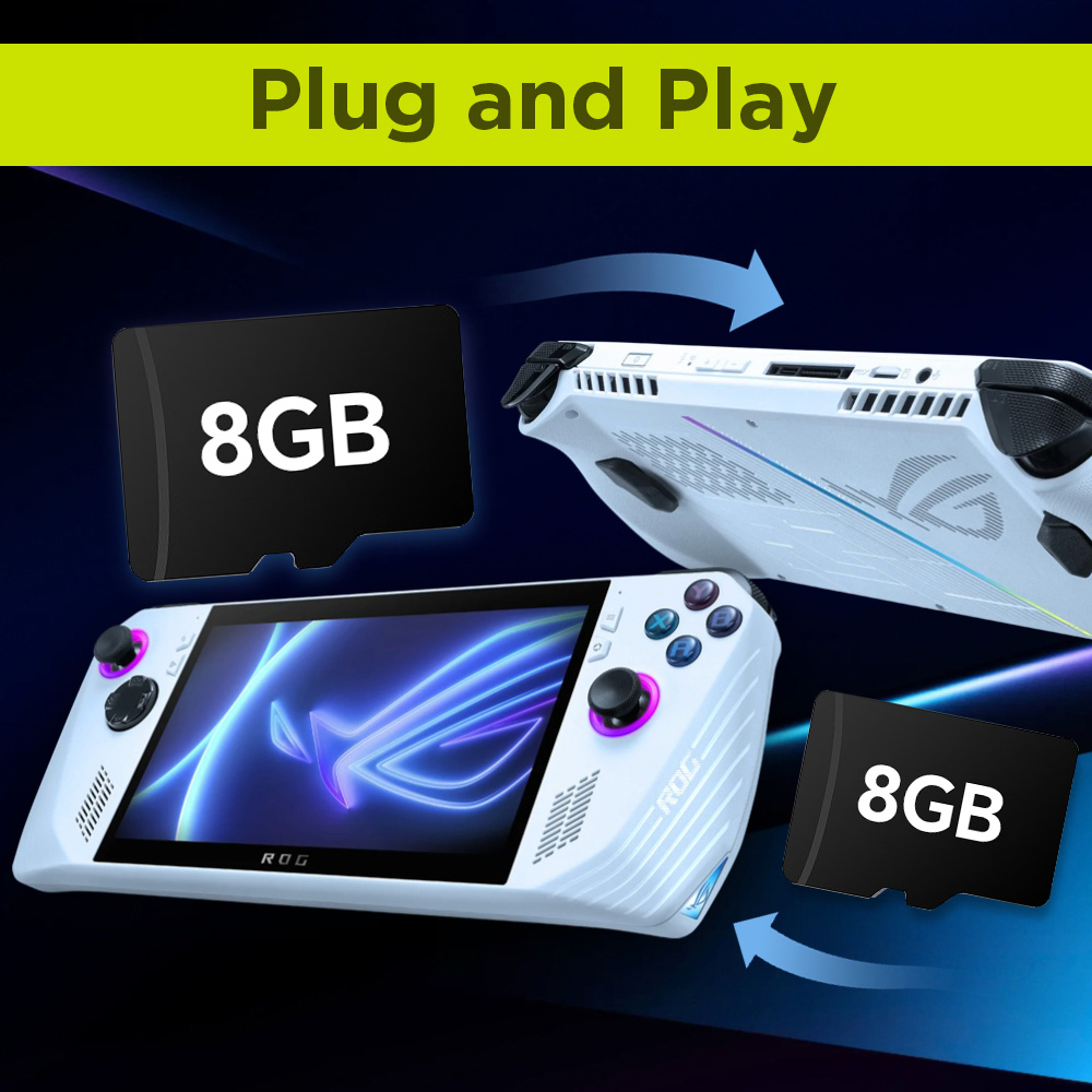 Kartu TF Game 8GB dengan 3170  - Retro Gaming Emulator Console ulasan dan harga