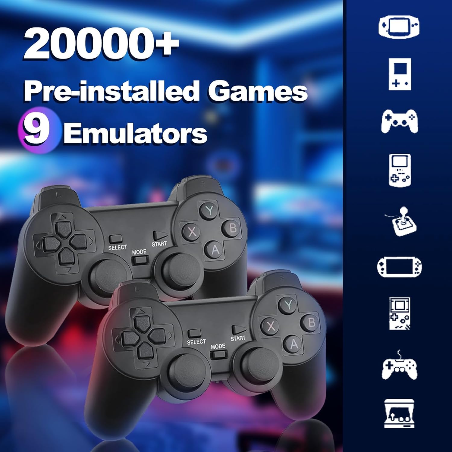 M8 Retro Game-Stick 20000+ Gam - Retro Gaming Stick ulasan dan harga